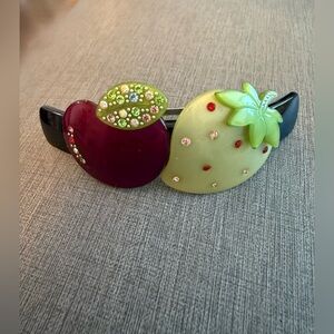 Embellished hair clip